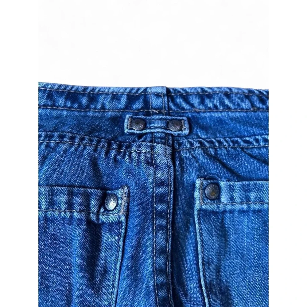 Y2K Girls Low Rise Flare Bell Bottom Jeans Dark Wash Denim Old Navy Girl 10